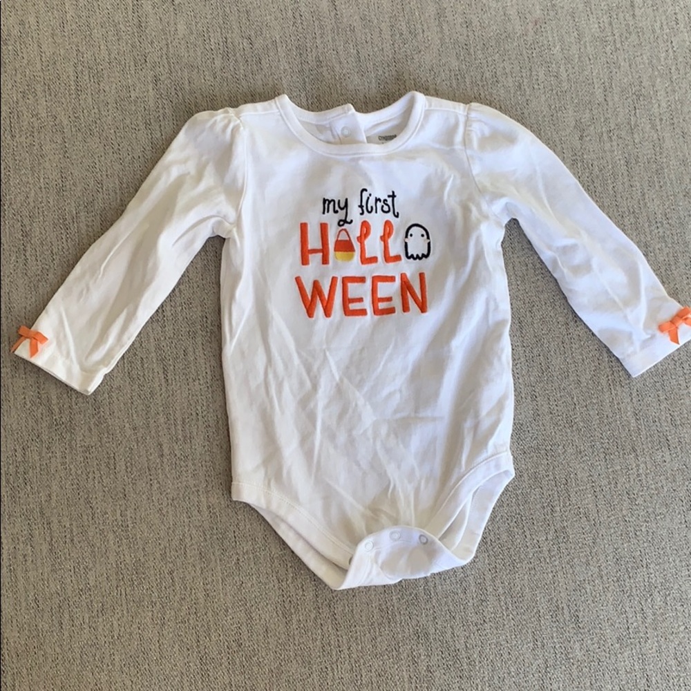 12-18 month long sleeve MY FIRST HALLOWEEN